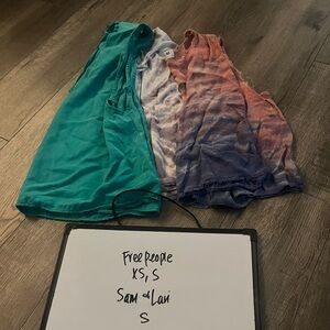 Free People Multicolor Tie-Dye Skirt